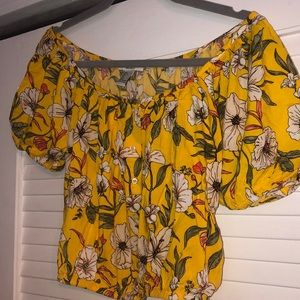 Floral Crop Top